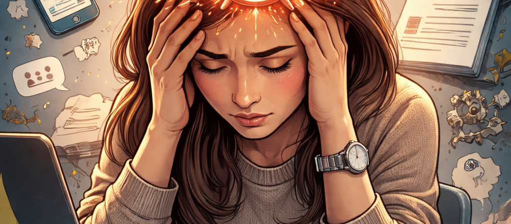 Ansia costante durante la giornata: perché non riesce mai a spegnersi