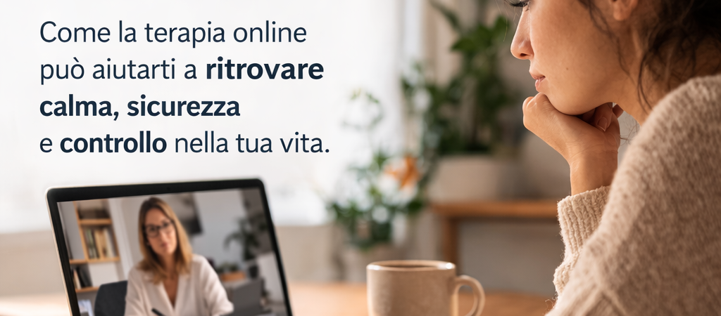 Psicologo online ansia: come funziona e quando può aiutarti davvero