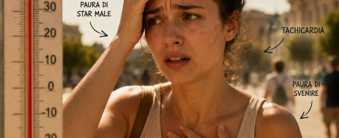 Perché il caldo aumenta l’ansia?